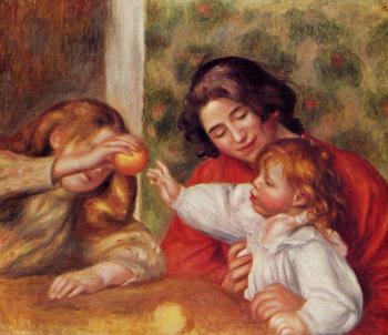 Pierre Auguste Renoir : Gabrielle, Jean and a Little Girl